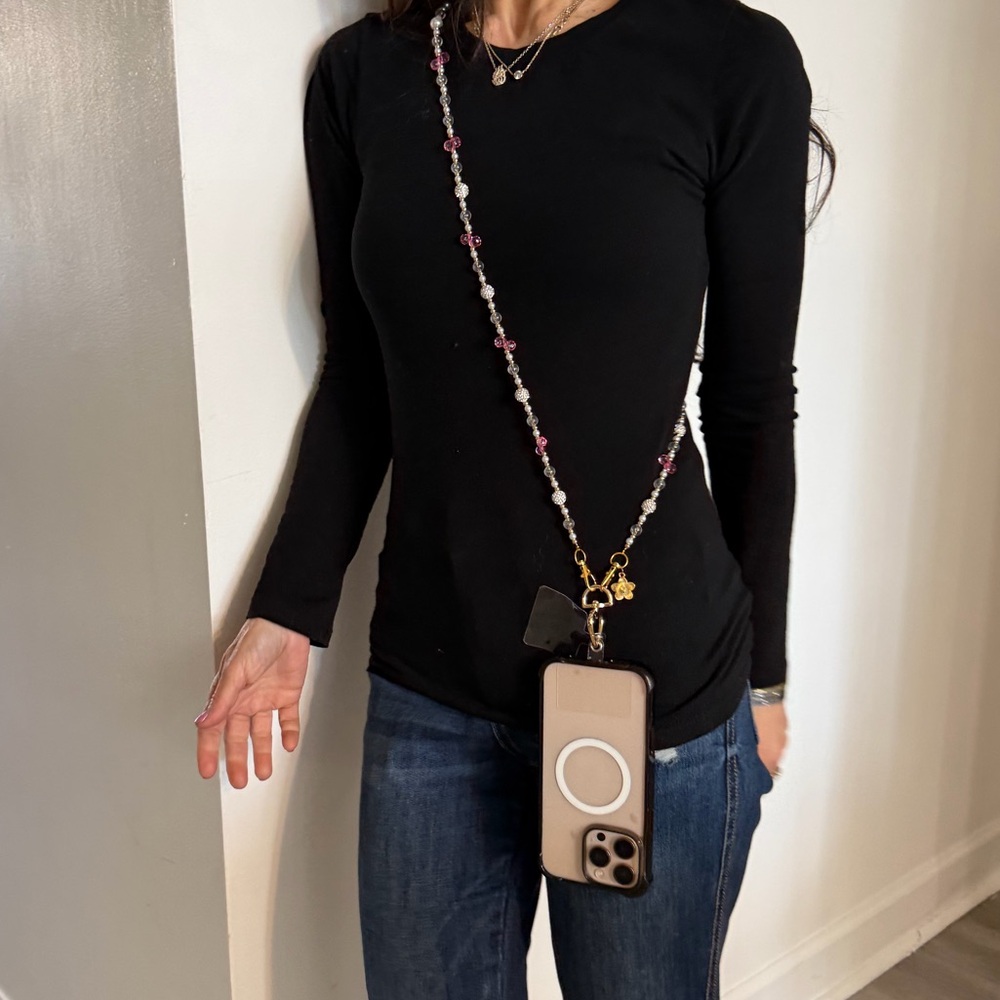 Boho Beaded Phone Strap